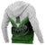 New Zealand Green Rugby Hoodie, Maori Manaia Zip up Hoodie - Polynesian Pride