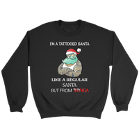 Tonga T Shirt Im A Tattooed Santa - Polynesian Pride