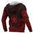 Samoa Polynesian Chief Custom Hoodie Red Version - Polynesian Pride