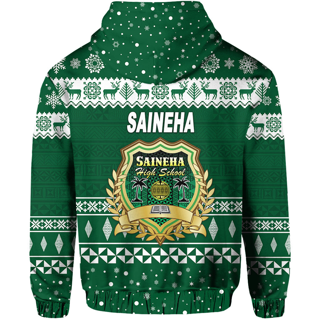 Saineha High School Christmas Hoodie Simple Style LT8 - Polynesian Pride