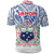 Custom Manu Samoa Rugby Polo Shirt Simple Style White - Polynesian Pride