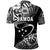 Manu Samoa Rugby Polo Shirt Unique Vibes Black - Polynesian Pride