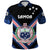 Manu Samoa Rugby Polo Shirt Creative Style Black - Polynesian Pride