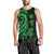 Samoa Men's Tank Top - Green Tentacle Turtle - Polynesian Pride