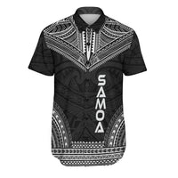 Samoa Polynesian Chief Shirt - Black Version Men Black - Polynesian Pride