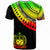 Samoa Custom T Shirt Ginger Lei Reggae Pattern - Polynesian Pride