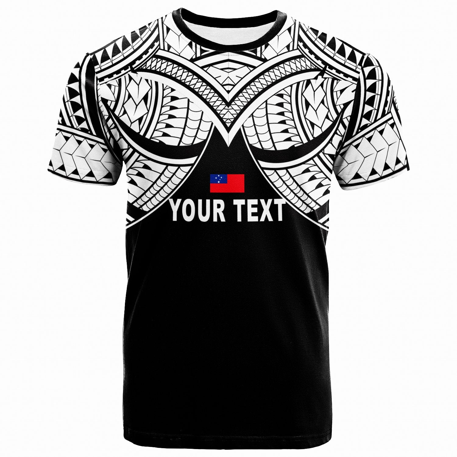 Samoa Custom T Shirt Have No Fear The Samoan Is Here Unisex Black - Polynesian Pride