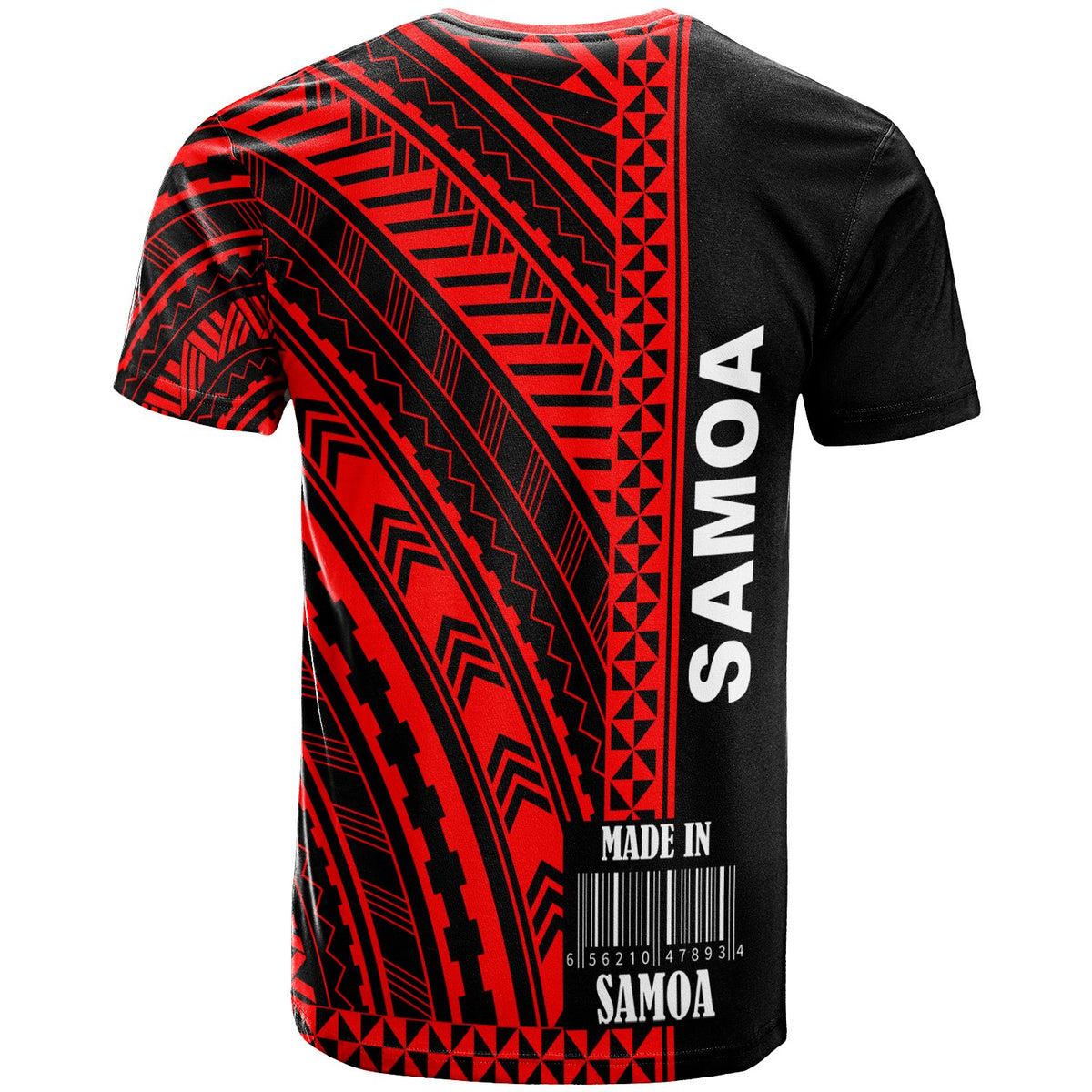 Samoa Custom T Shirt Samoa Stamp - Polynesian Pride