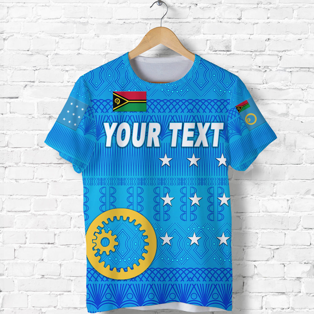 Custom Sanma Province T Shirt Vanuatuan Pattern Traditional Style LT8 - Polynesian Pride