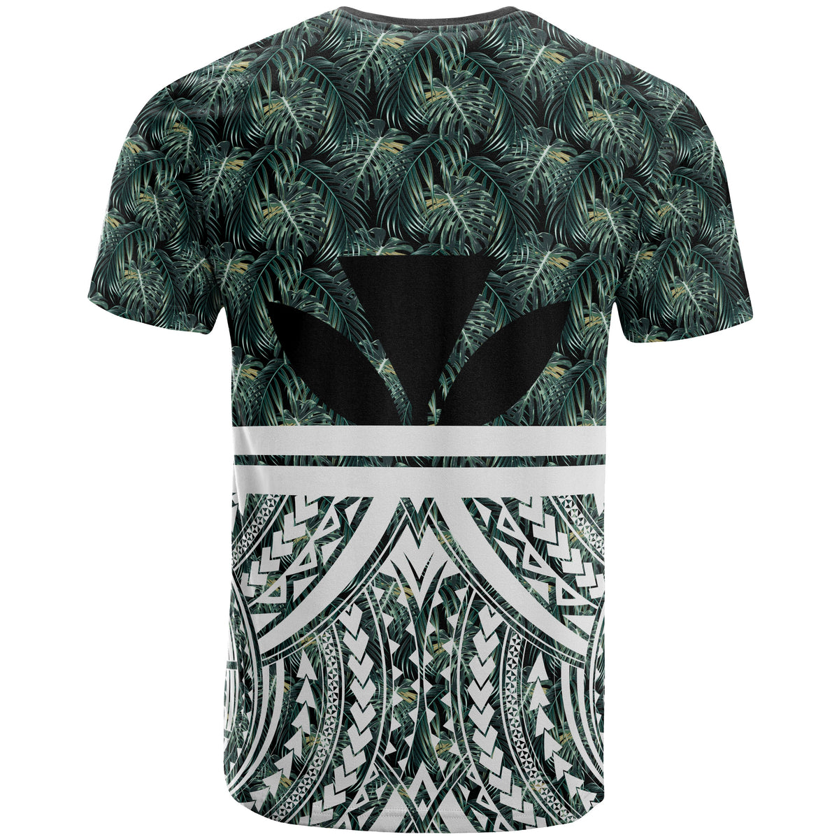 Hawaii Summer Palm Tree Polynesian Kanaka Womens T Shirt - Polynesian Pride