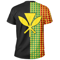 Hawaii Kakau Kanaka Maoli T Shirt The Half - Polynesian Pride