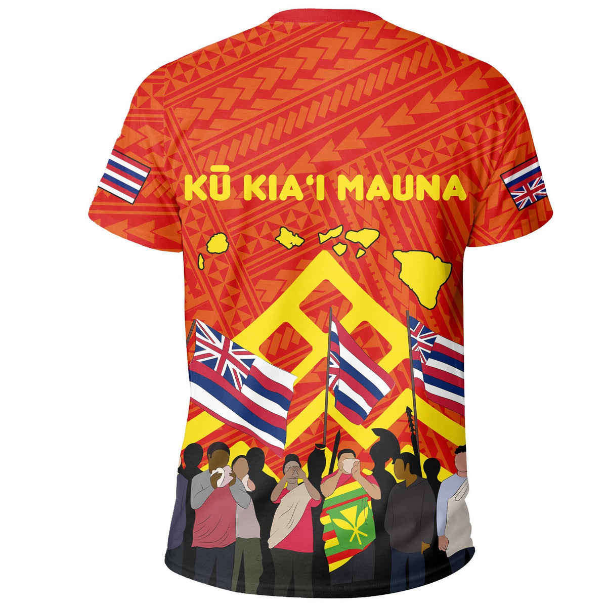 Hawaiian Protectors Mauna Kea Polynesian T shirt - Polynesian Pride