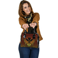 Hawaii Shoulder Handbag - Polynesian Circle Pattern - Polynesian Pride
