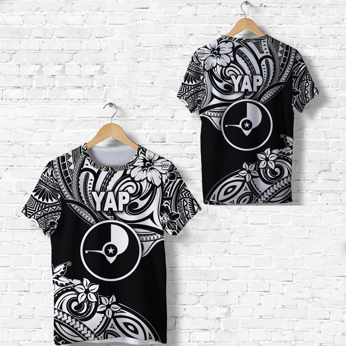 FSM Yap T Shirt Unique Vibes Black LT8 Unisex Black - Polynesian Pride