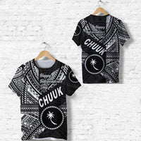 FSM Chuuk T Shirt Happy Independence Day Original Vibes Black LT8 Unisex Black - Polynesian Pride