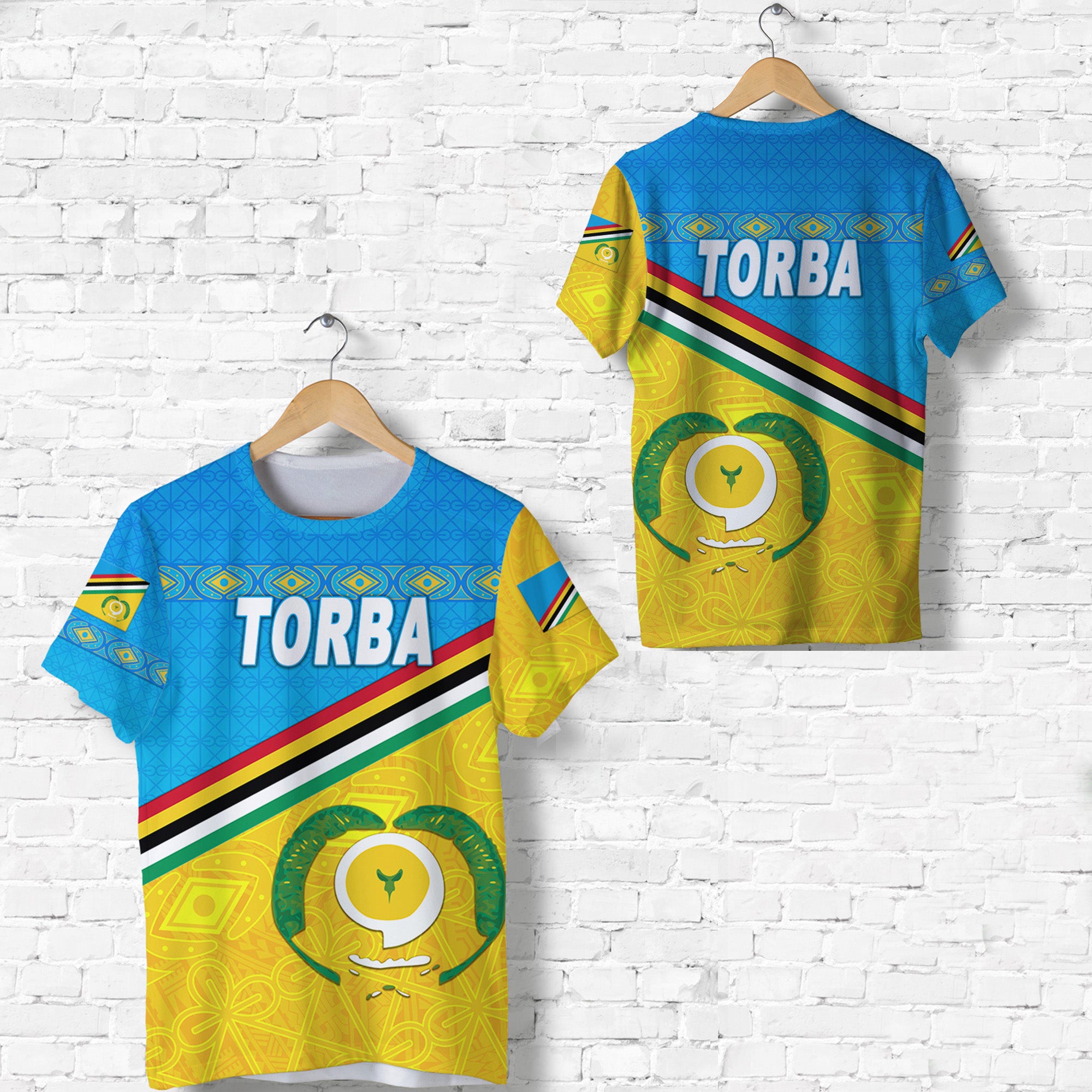 Torba Province T Shirt Vanuatuan Pattern Unique Style LT8 Unisex Blue - Polynesian Pride