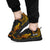 Polynesian Sneakers Polynesian Patterns Turtle Style LT16 Unisex Black - Polynesian Pride