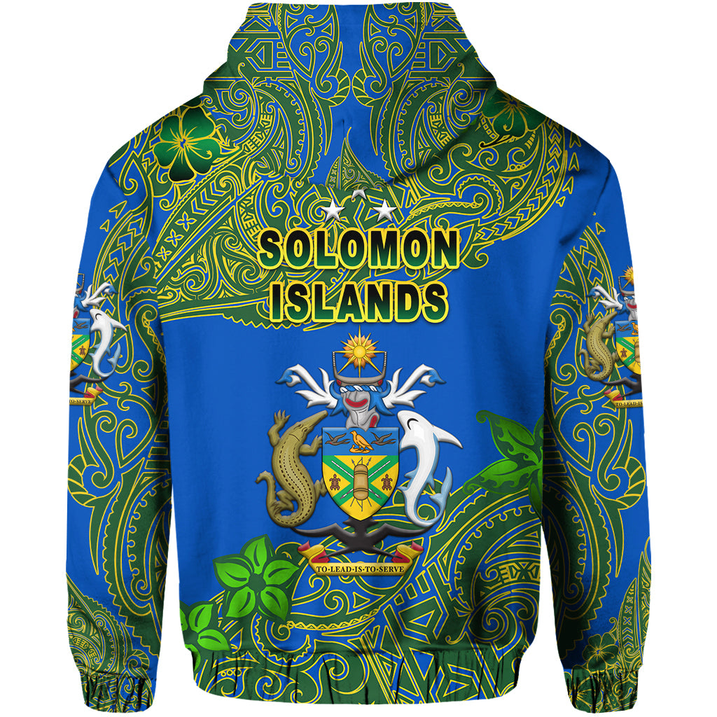 Solomon Islands Zip Hoodie 43rd Independence Anniversary Unique Vibes LT8 - Polynesian Pride