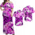 Custom Hawaii Matching Hawaiian Shirt and Dress Pink Polynesian Turtle and Hibiscus LT13 Pink - Polynesian Pride