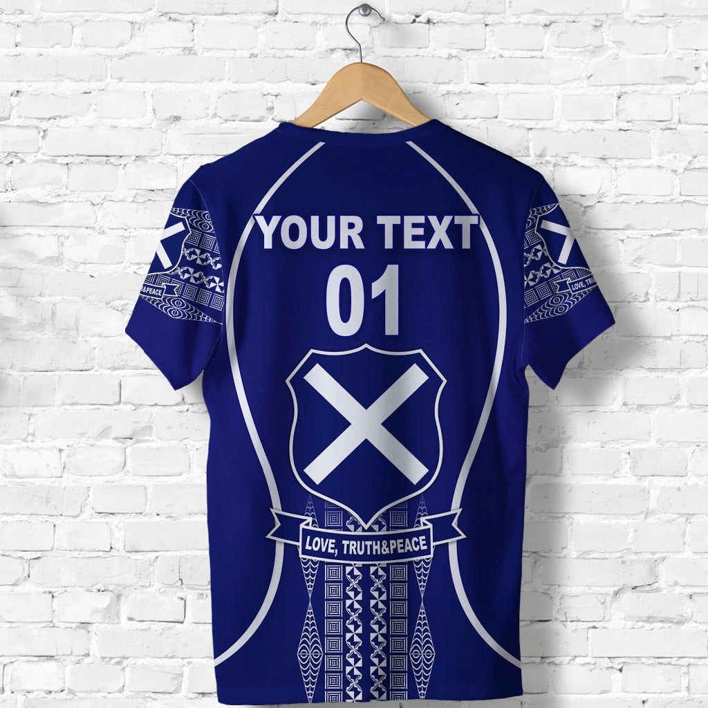 Custom St. andrews High School T Shirt Unique Vibes LT8 - Polynesian Pride