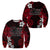 (Custom Personalised) Polynesian Fathers Day Sweatshirt I Love You In Every Universe - Red LT8 Unisex Red - Polynesian Pride