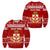 Kolisi Tonga College Christmas Sweatshirt Simple Style LT8 Unisex Red - Polynesian Pride