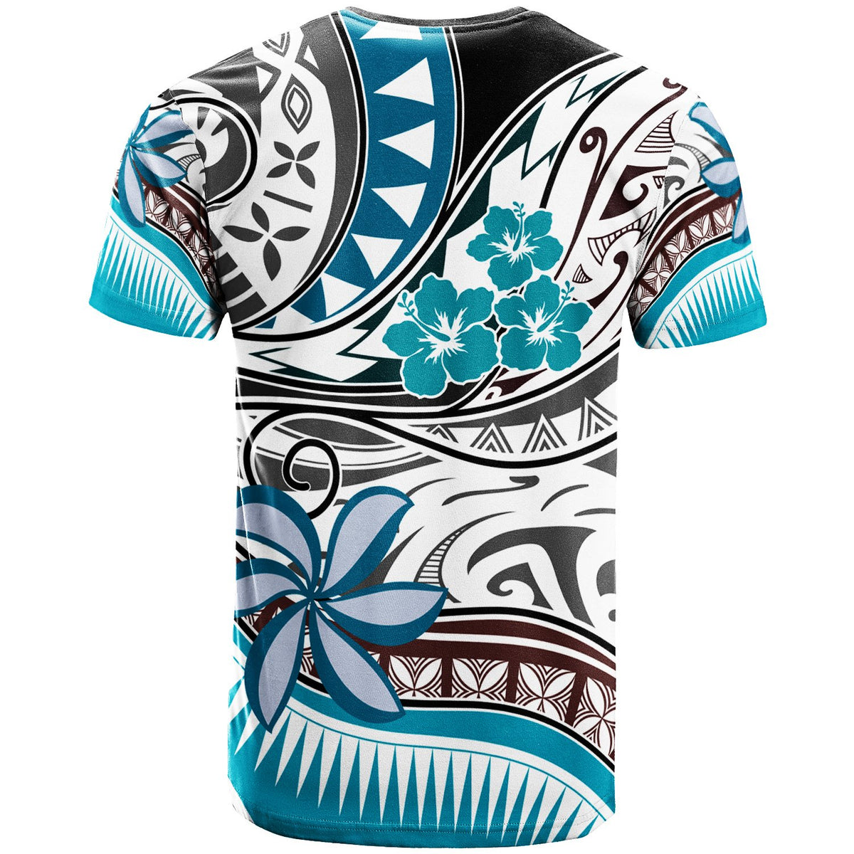 Hawaii T Shirt Flower and Flow - Polynesian Pride