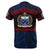 Samoa Rugby Polynesian Patterns T Shirt Blue - Polynesian Pride