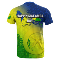 Malampa Day T Shirt Sand Drawing Of Vanuatu LT6 - Polynesian Pride