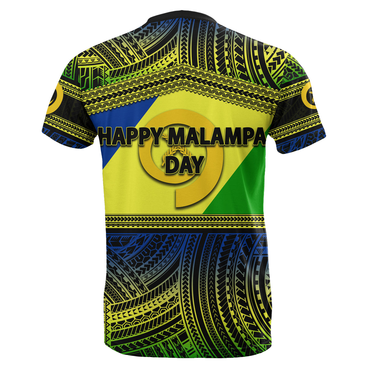 Malampa Day T Shirt Of Vanuatu Polynesian Patterns LT6 - Polynesian Pride