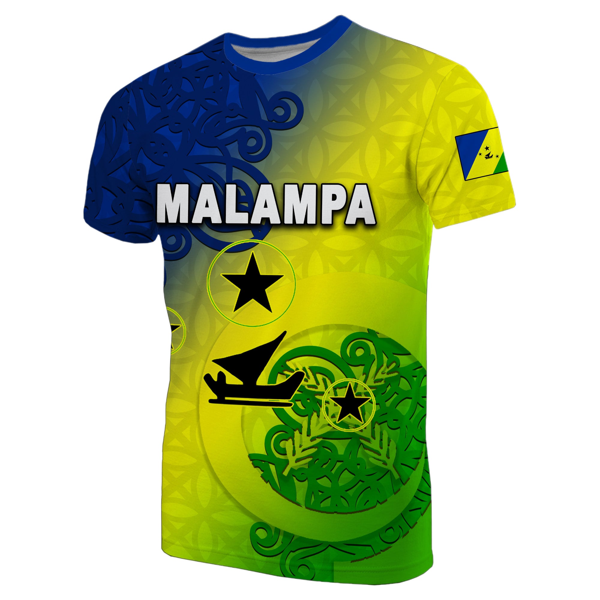 Malampa Day T Shirt Sand Drawing Of Vanuatu LT6 Unisex Yellow - Polynesian Pride