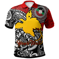 Papua New Guinea Polo Shirt Custom East New Britain Of Papua New Guinea With Polynesian Patterns Polo Shirt - Polynesian Pride