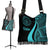 Palau Boho Handbag - Turquoise Polynesian Tentacle Tribal Pattern Crest - Polynesian Pride