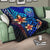 Tahiti Premium Quilt - Vintage Tribal Mountain - Polynesian Pride