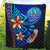 Tahiti Premium Quilt - Vintage Tribal Mountain - Polynesian Pride