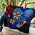 Tahiti Premium Quilt - Vintage Tribal Mountain - Polynesian Pride