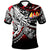 Tahiti Polo Shirt Tribal Jungle Red Pattern Unisex Red - Polynesian Pride