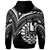 Tahiti Zip Hoodie Cross Style - Polynesian Pride