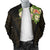 Tahiti Men's Bomber Jacket - Polynesian Gold Patterns Collection - Polynesian Pride