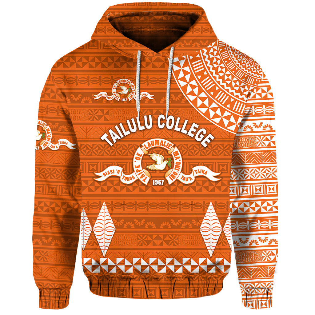 Tonga Tailulu College Hoodie Simple Style LT8 - Polynesian Pride