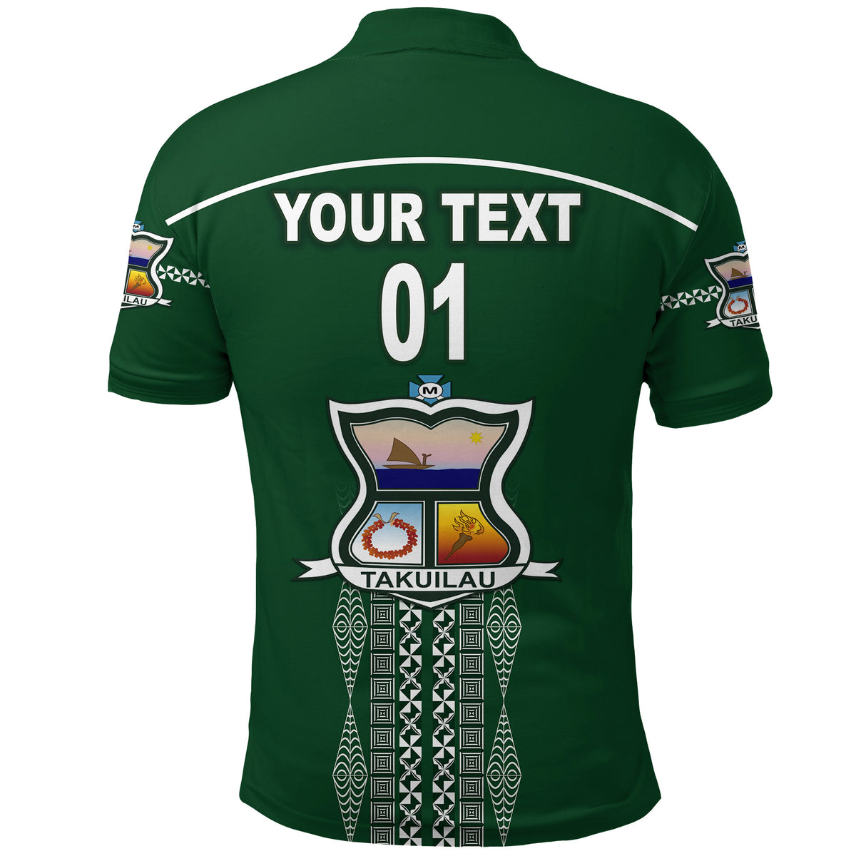 Custom Tonga Takuilau College Polo Shirt Unique Style LT8 - Polynesian Pride