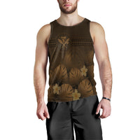 Hawaii Monstera Polynesian Kanaka Men's Tank Top - Autumn Style - AH - Polynesian Pride