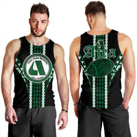 Hawaii Men's Tank Top - Aiea High Football Jersey Men's Tank Top - AH Green - Polynesian Pride