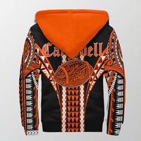 Hawaii - Campbell High Football Jersey Sherpa Hoodie - AH - Polynesian Pride