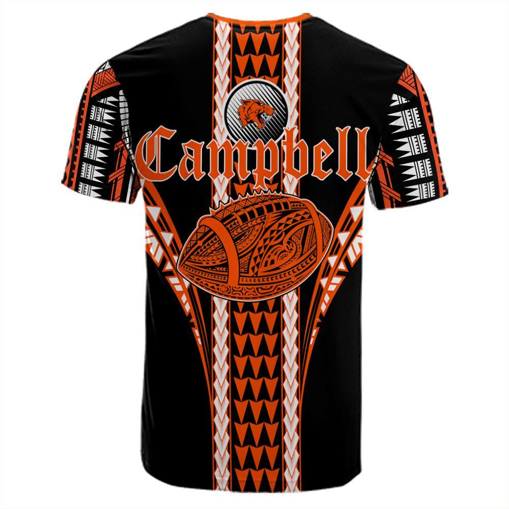 Hawaii Campbell High Football Jersey T Shirt - Polynesian Pride