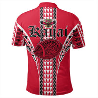 Hawaii Polo Shirt Kauai High Football Jersey Polo Shirt - Polynesian Pride