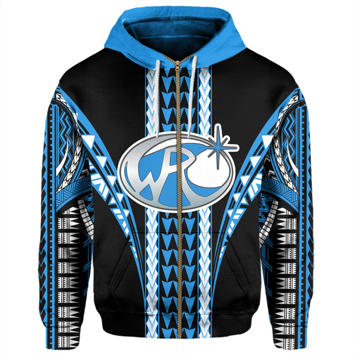 Hawaii Hoodie Kealakehe High Football Jersey Hoodie Zip - Polynesian Pride