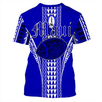 Hawaii Maui High Football Jersey T Shirt - Polynesian Pride