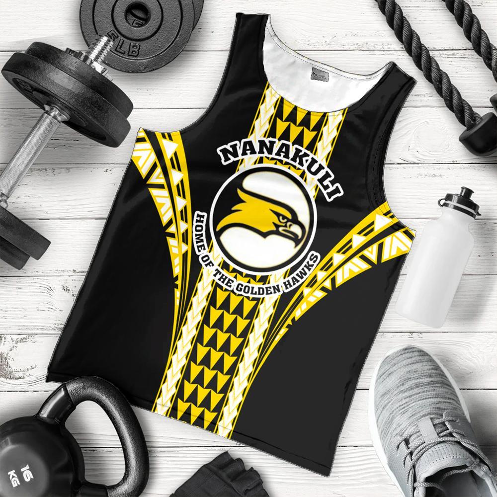 Hawaii Men's Tank Top - Nanakuli High Football Jersey Men's Tank Top - AH - Polynesian Pride