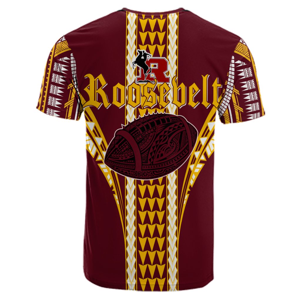 Hawaii Roosevelt High Football Jersey T Shirt - Polynesian Pride